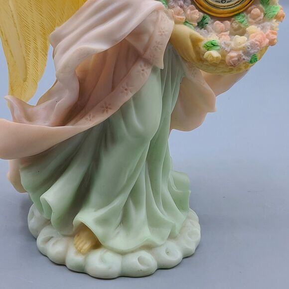 Vintage Angel Collectible Quartz Clock Angel Of The Month - Picture 4 of 12